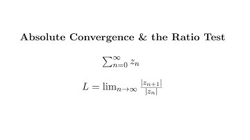 How to Test Absolute Convergence for Complex Series | Ratio Test Tutorial - Complex Analysis