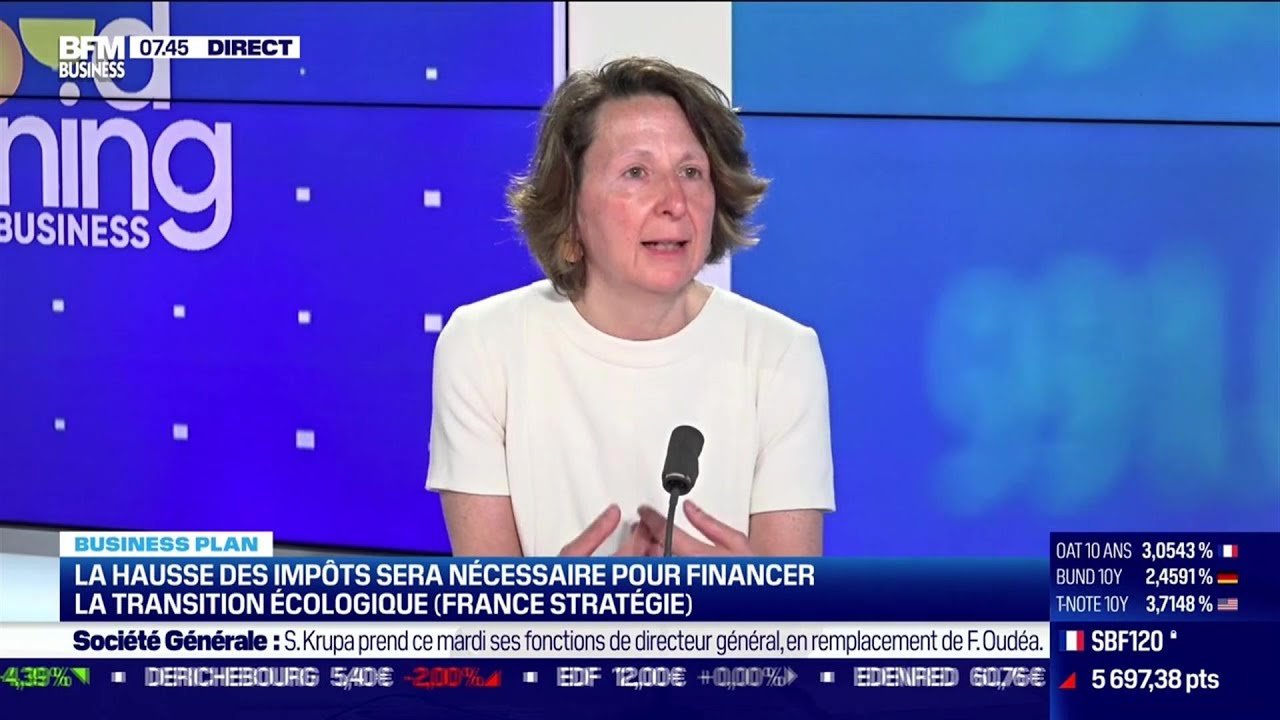 Selma Mahfouz Rapporteure  La hausse des impts sera ncessaire pour la transition cologique