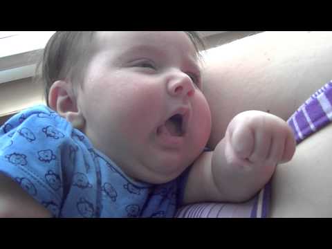 Baby trying to sneeze, hilarious