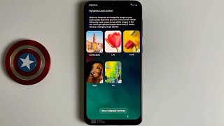 How to enable/disable Wallpaper service, lock screen magazine on Samsung A50 Android 10