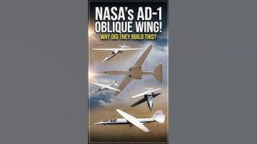 NASA AD-1: Why BROKEN wings? #shorts #militaryaircraft #aviation #nasa #fighterjet