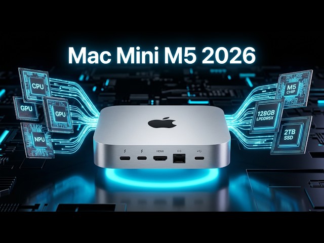 Apple M5 Mac Mini (2026): The $599 Beast is HERE! 🚀 - YouTube