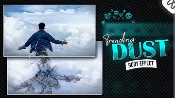 Instagram Trending Dust Explosion Body Effect Reels Editing | Into Stardust Effect Capcut Tutorial 