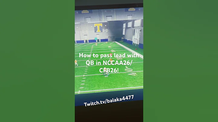 How to QB playmaker a WR with QB on EA CFB26/EA NCAA26!