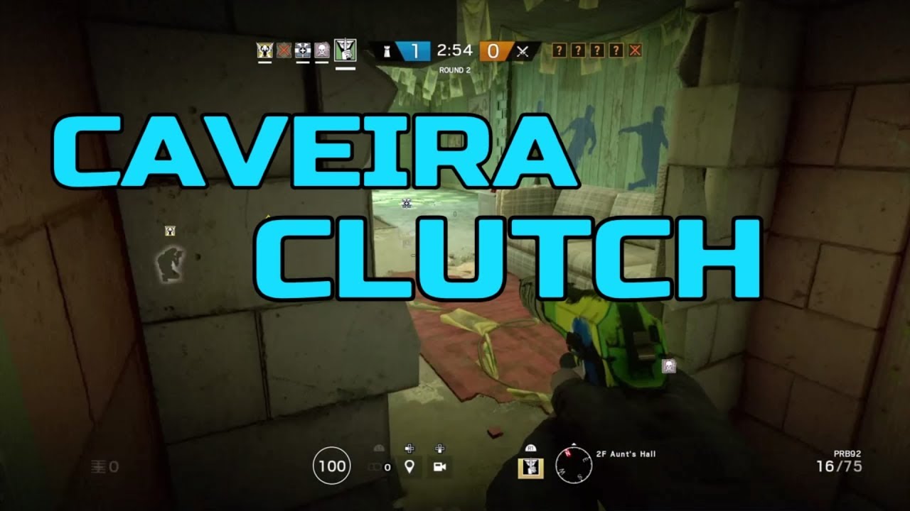 Caveira Clutch - Rainbow Six Siege - YouTube