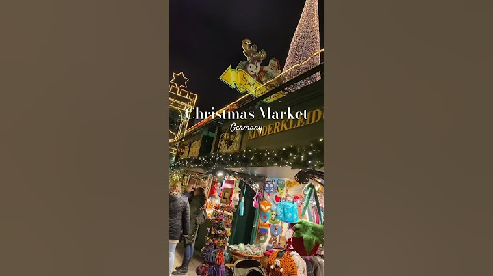 Christmas Market in Germany🇩🇪