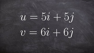 Learn how to find the angle between two vectors