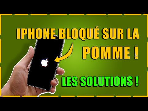 IPHONE BLOQUÉ SUR LA POMME, COMMENT FAIRE ?