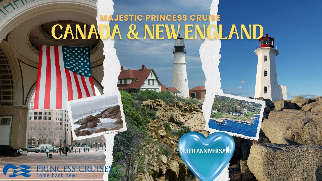 Planning Our Dream Canada & New England Cruise on the Majestic Princess