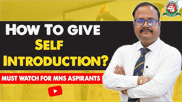 How to give Self-Introduction🙌in MNS Panel Interview 🔥 Must watch 💥 #mns2024 #mnsinterview #mns