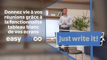 Écran interactif multifonctions EasyHub - Fonctionnalité tableau blanc
