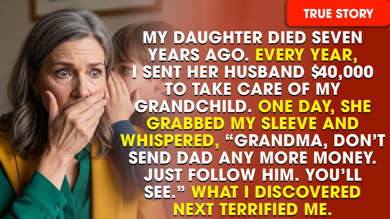 My Daughter Died 7 Years Ago — I Sent Her Husband $40,000 Every Year Until My Grandchild Warned Me
