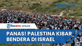 Zionis Sakit Hati, Ribuan Bendera Palestina Berkibar di Israel saat Perayaan Hari Kemerdekaan Israel