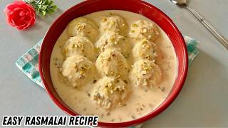 Easy Rasmalai Recipe I Perfectly Soft Rasmalai With Milk Powder | Instant Milk Powder Rasmalai screenshot 3