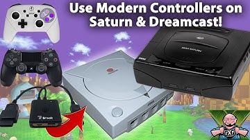 Use XBox, PlayStation & Switch Controllers on Dreamcast & Saturn With Brook Gaming Wingman SD