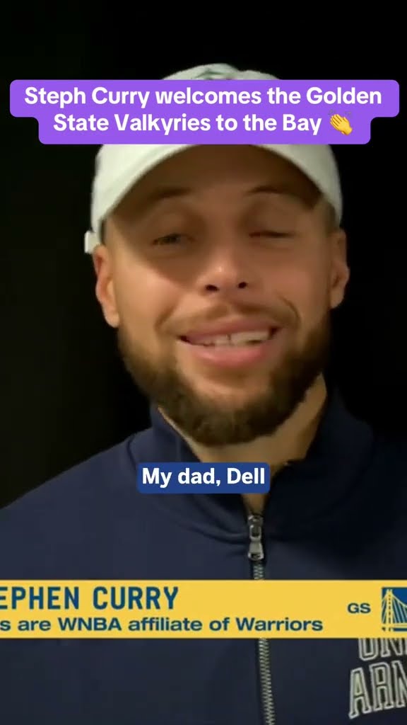Steph Curry welcomes the Valkyries to the Bay ?