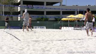 2009 AVP Riverside Open Kevin Wong And Matt Olson vs. Hans Stolfus And Anthony Medel Part 1