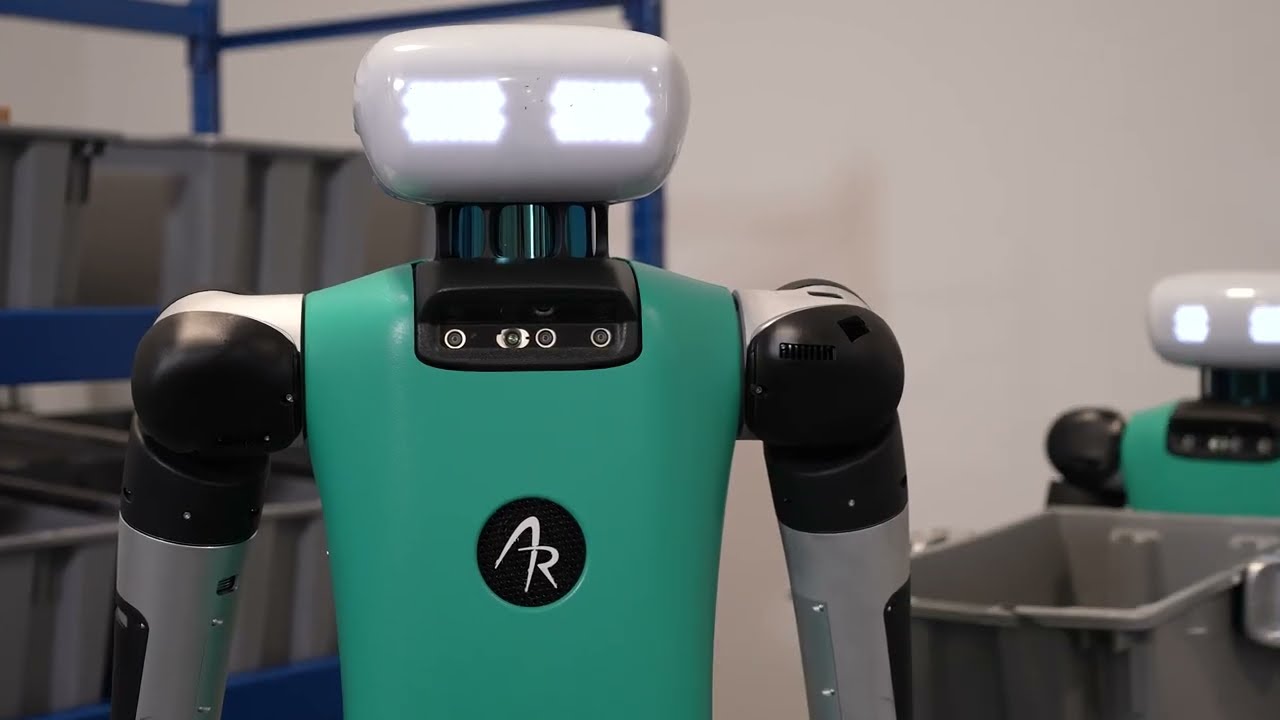 First look: new Digit humanoid from Agility Robotics - YouTube