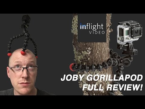 Joby GorillaPod: Unboxing, Review and Test | inflight Video