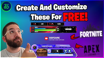 How to make Animated Apex Legends Health bar Overlay FREE | Fortnite