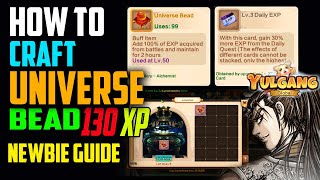 HOW TO CRAFT 100% EXP UNIVERSE BEAD - YULGANG GLOBAL screenshot 4