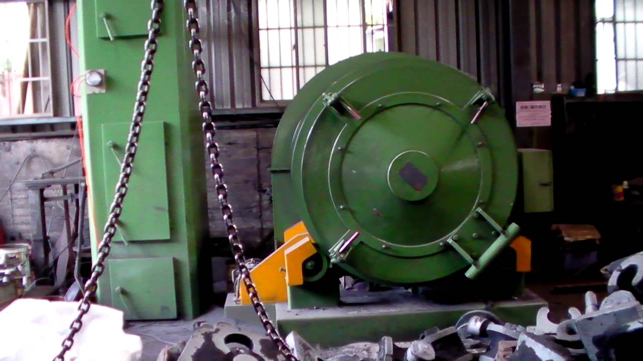 DRUM TYPE SHOT BLASTING MACHINE滾筒式噴洗機