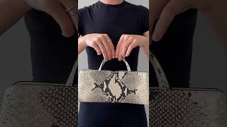 Python Eclair Bag. One bag, 4 moods