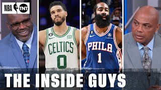 The Inside Guys React to James Harden's Clutch OT Game-Winner in Game 4 vs. Celtics | NBA on TNT