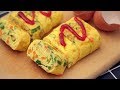 Korean Egg Roll [Tamagoyaki] - 玉子焼きの作り方 (レシピ)