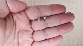 حلق الماس من جواهر النمر