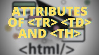 HTML Basics - TR TD TH screenshot 3