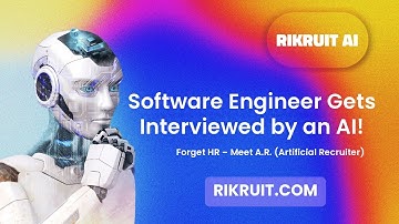Rikruit AI conducting technical interview | The Future of Hiring Is Here