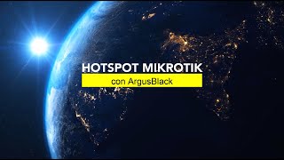 Cómo configurar un Hotspot con ArgusBlack, el sistema que te permite ganar dinero vendiendo fichas