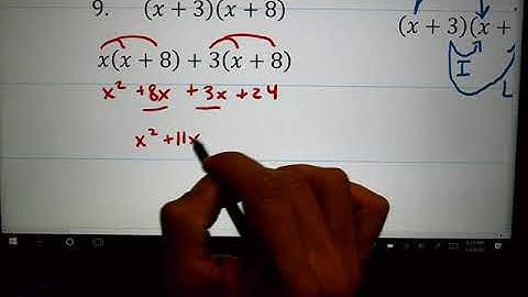 2.1 Multiplying Polynomials (H)
