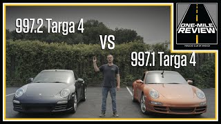 997.1 Targa 4 vs. 997.2 Targa 4: Which Porsche 911 is better | One-Mile Review
