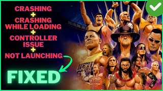 [ACTUAL FIX] WWE 2K24 CRASHING , Controller NOT WORKING, Crashing While Loading , Not Launching Resimi