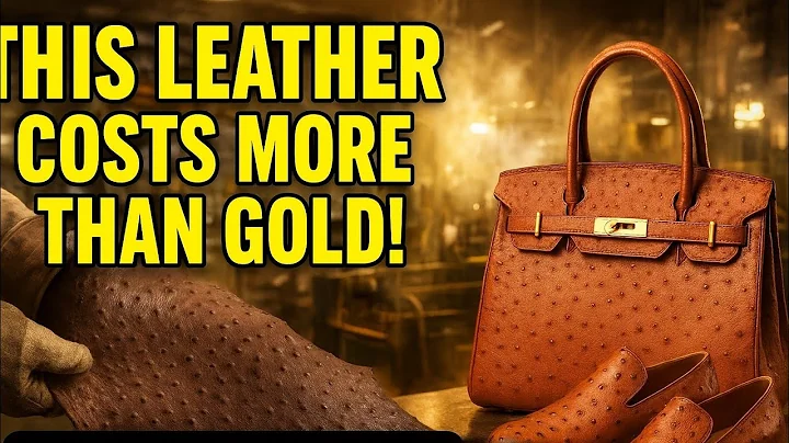 This Leather Costs More Than Gold! | Inside Ostrich Leather Factory