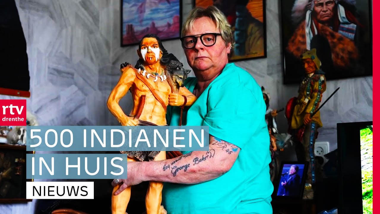 "Misschien was ik in mijn vorige leven wel een indiaan?" | RTV Drenthe
