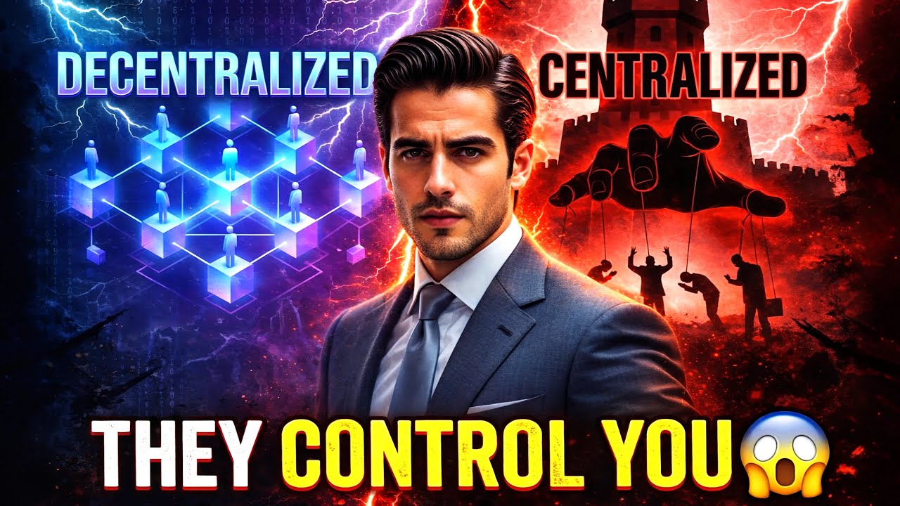 They Control You — Centralized vs Decentralized Systems Explained - YouTube