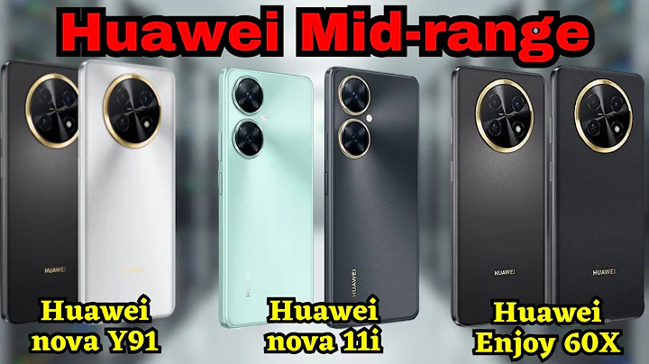 The Huawei nova Y91 vs 11i vs Enjoy 60x