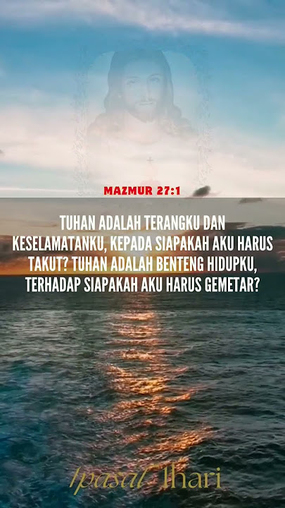 Tenang bersama Yesus#tenang #Yesus #alkitab #Mazmur #1pasal1hari #renungan