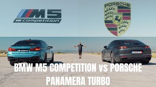 BMW M5 Competition vs Porsche Panamera Turbo