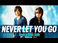 B'z|NEVER LET YOU GO(Drum'n'Bass Style)