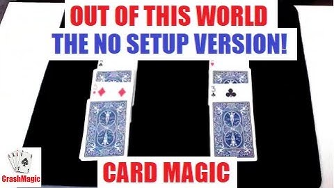 Out Of This World Card Trick Performance and Tutorial