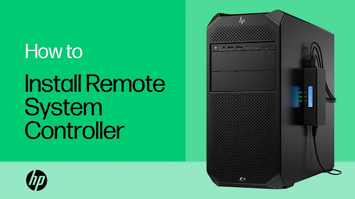 How to install Remote System Controller | HP Accessories | HP Support
