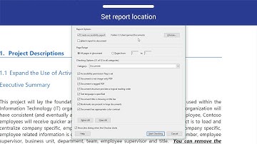 PDF Accessibility: Using the Accessibility Checker