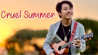 Cruel Summer/ Taylor Swift, ukulele fingerstyle cover by Feng E 18,790 views 4 months ago 2 minutes, 38 seconds