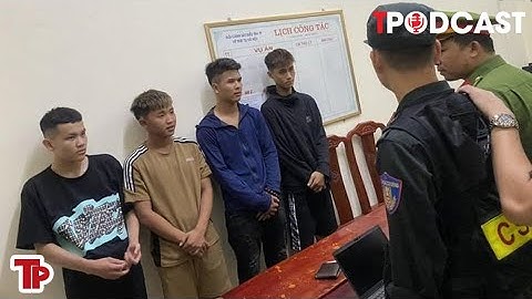 HÌNH SỰ: 4 thanh niên giả danh tổ công tác 238 chặn xe người dân đòi thu tiền phạt