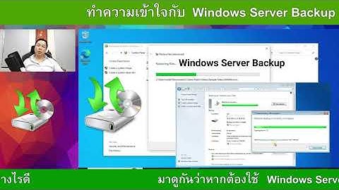 มาดูกันว่าหากต้องใช้  Windows Server 2022 Backup  จะออกแบบกันระบบ Backup อย่างไรดี พร้อมทำ LAB