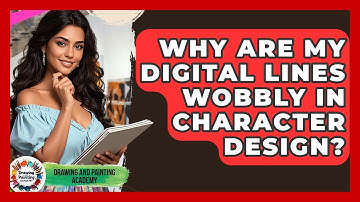 Why Are My Digital Lines Wobbly In Character Design? - Drawing and Painting Academy